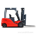 Forklift elektrik roda empat diperkuatkan kecil